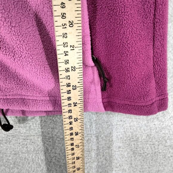 The North Face Full Zip Jacket Wmns S Fleece Pink Flash Dry Outdoor Lightweight - Picture 4 of 13